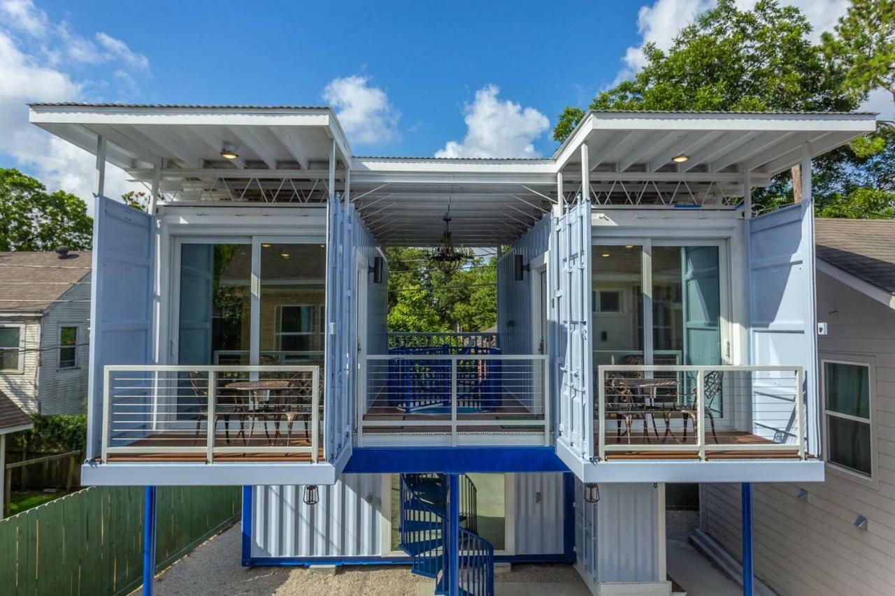 Апартаменты East Downtown Micro-Luxe Container Living Pod #9 Хьюстон Экстерьер фото