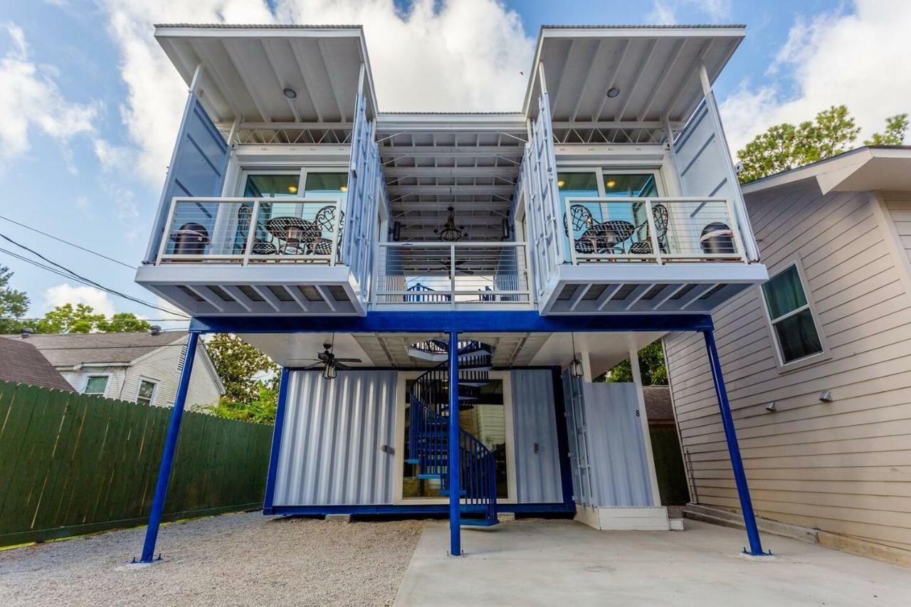 Апартаменты East Downtown Micro-Luxe Container Living Pod #9 Хьюстон Экстерьер фото